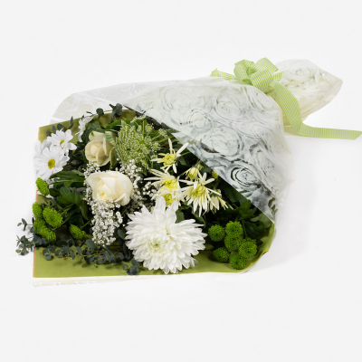 Serena - A beautiful bouquet filled with a selection of serene flowers & foliage - A lovely gift for a special day.
