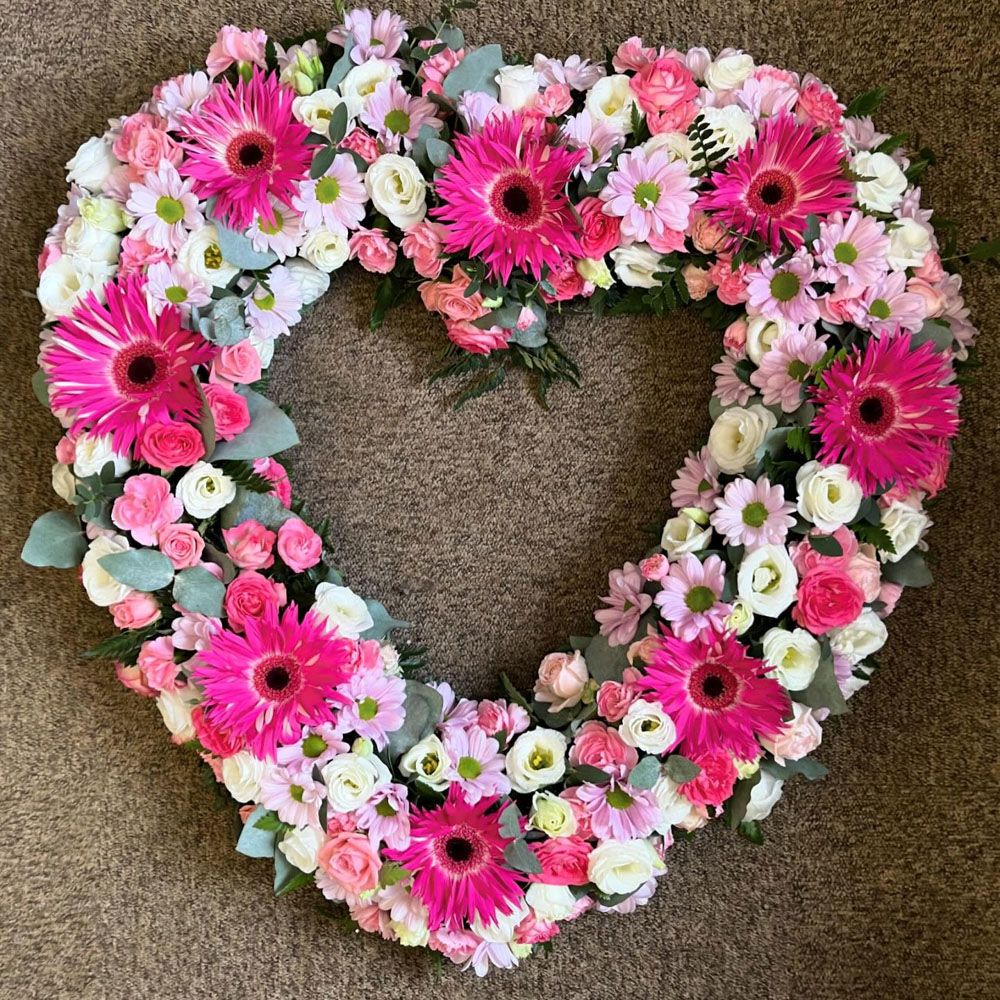 Pink Embrace Open Heart Product Image
