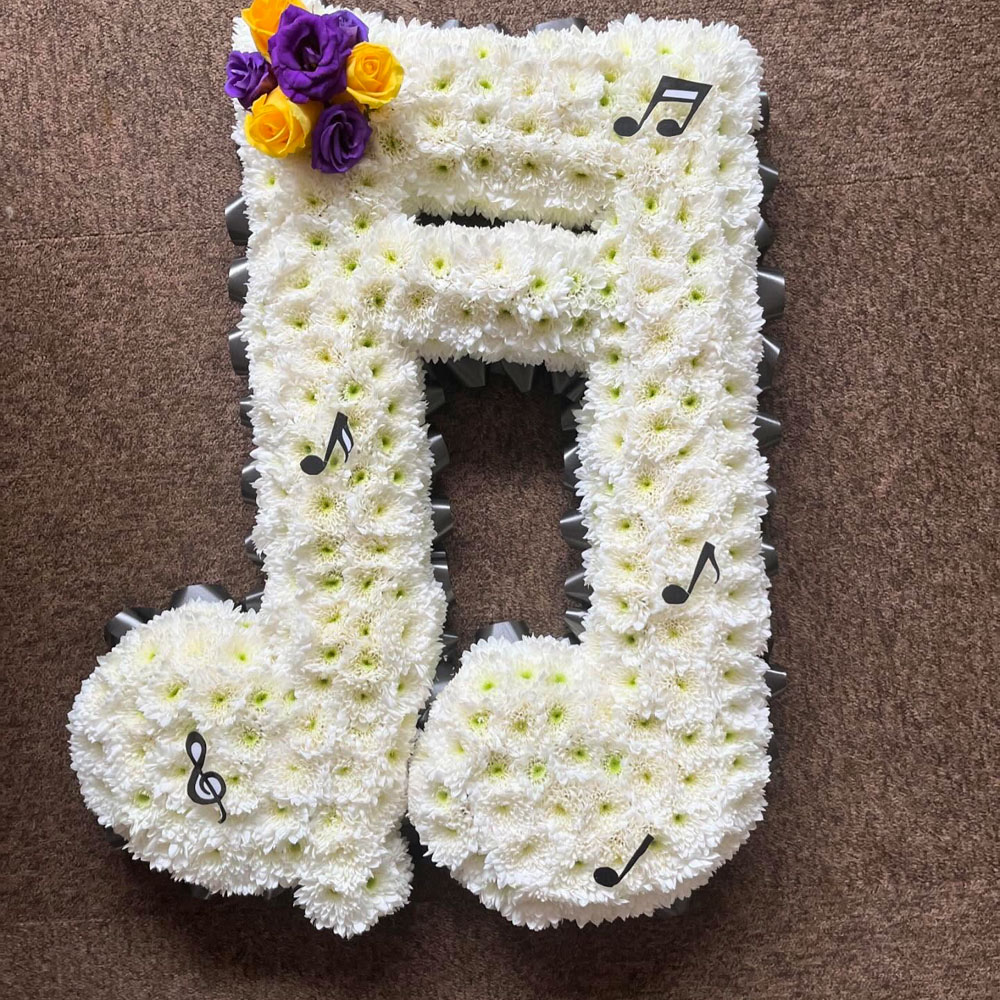 Musical Notes Tribute Product Image