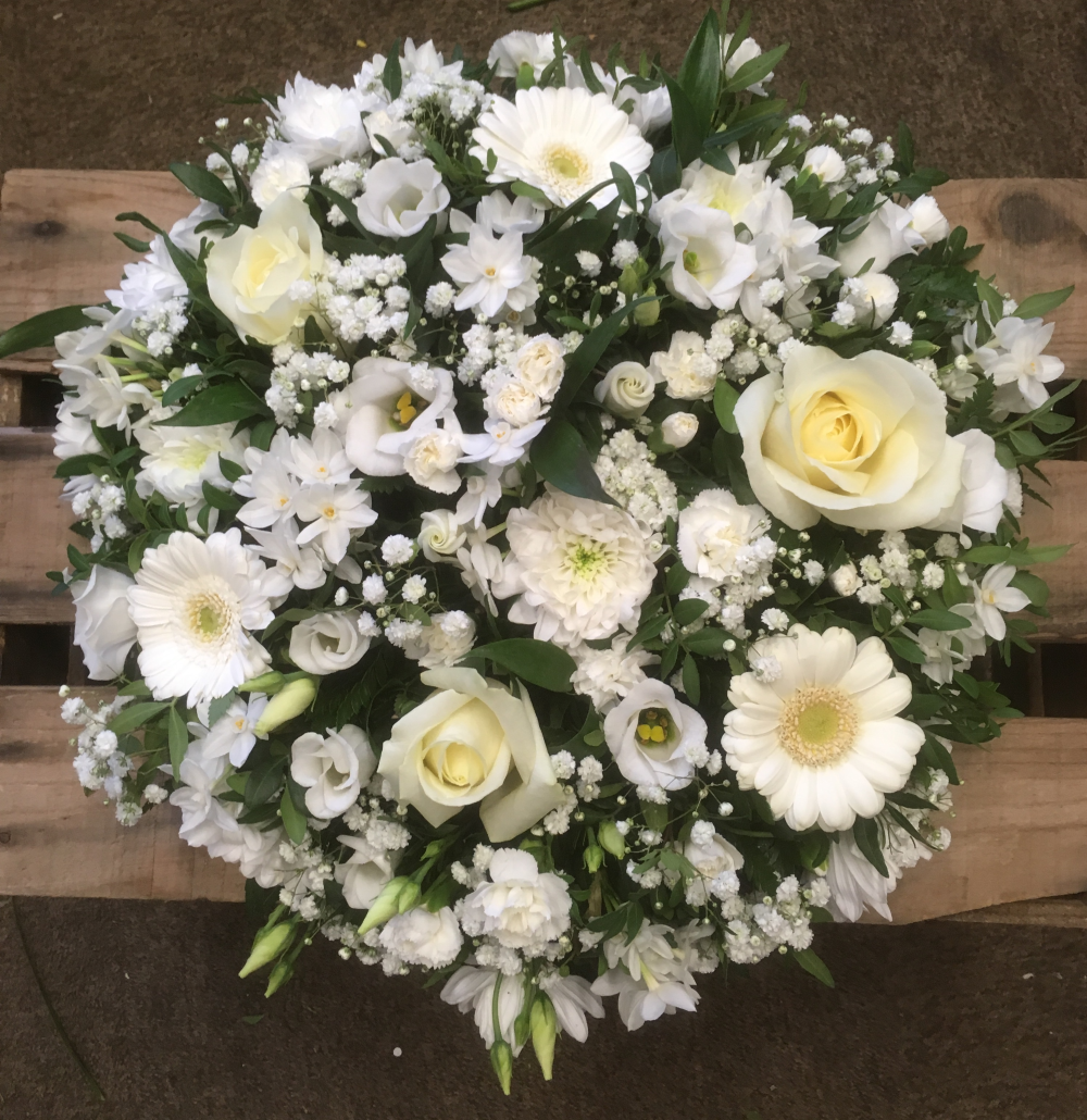 White posy pad 022 Product Image